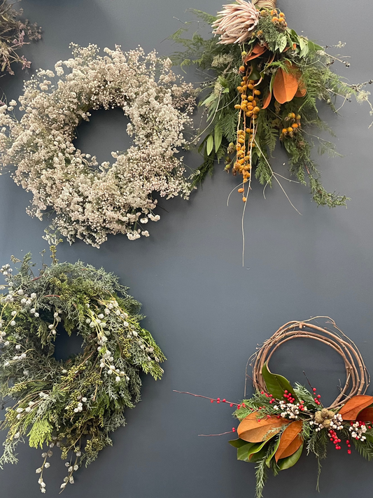 WINTER WREATH CLASS I FRIDAY 12.5.25 | 5:30-7pm