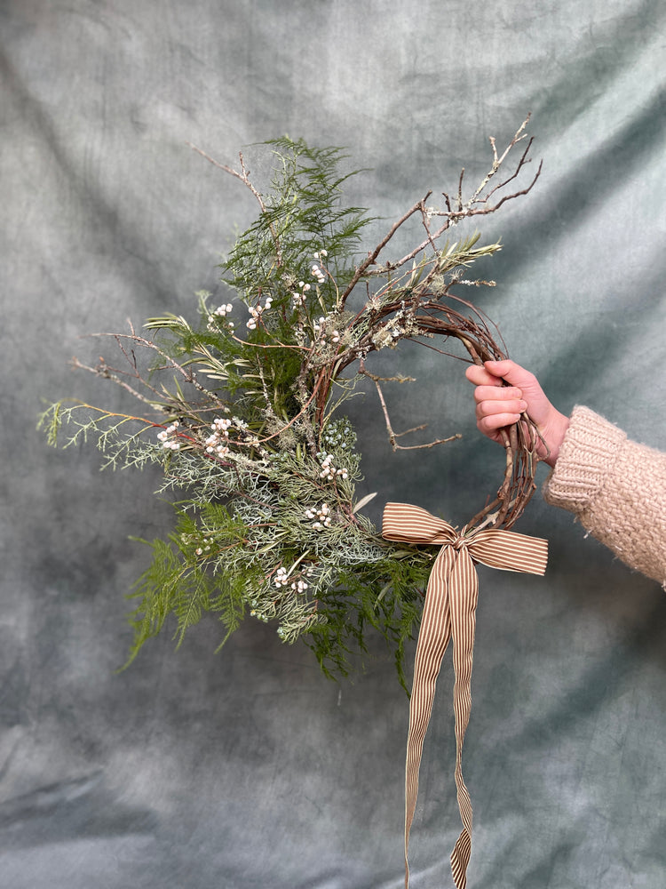 *NEW* WINTER WREATH CLASS I Thursday 12.4.25 | 5:30-7pm
