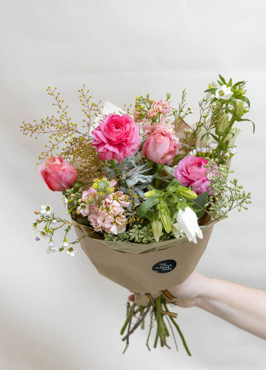 HANDTIED SEASONAL BOUQUET (PICKUP ONLY)