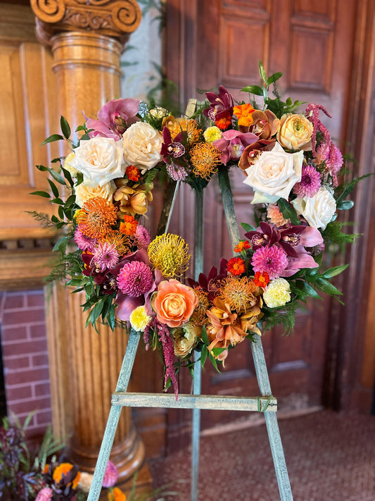 Standing Sympathy Wreath