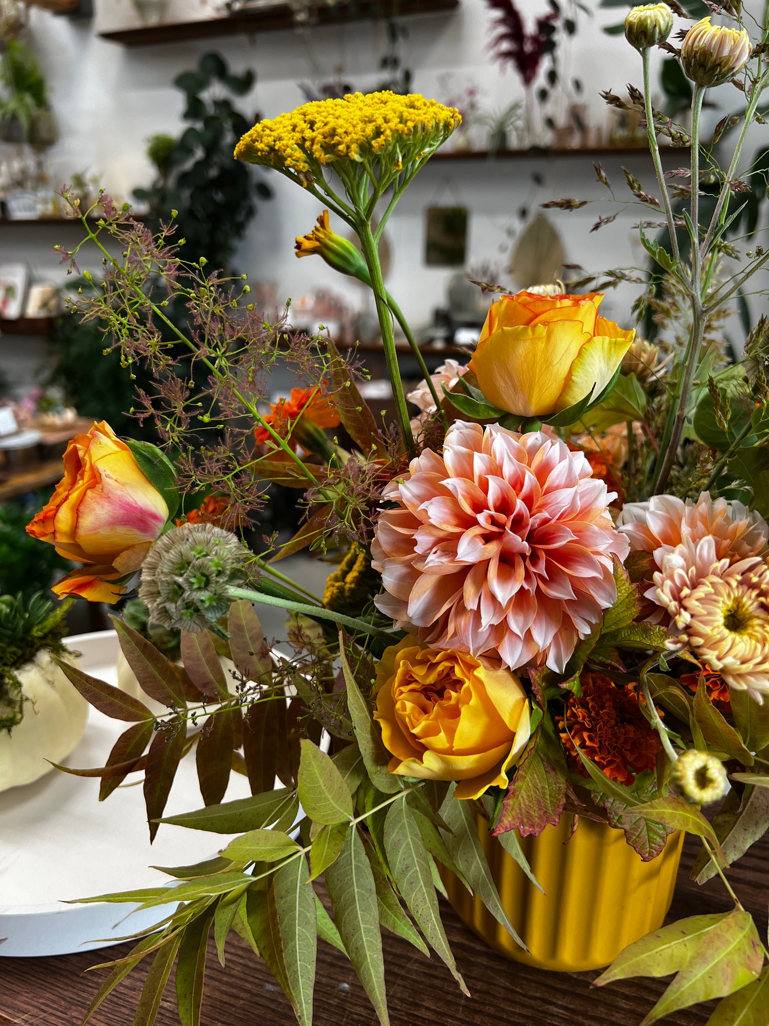 Harvest Floral Arranging Class 