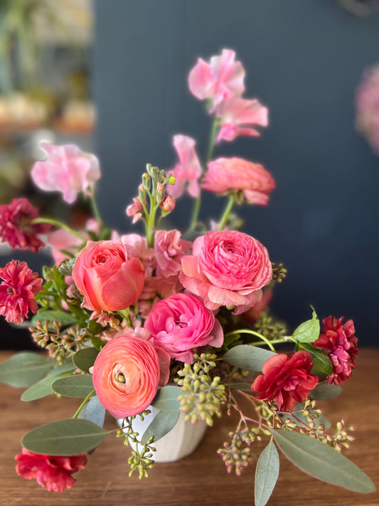 *VALENTINE'S* SMALL SEASONAL ARRANGEMENT