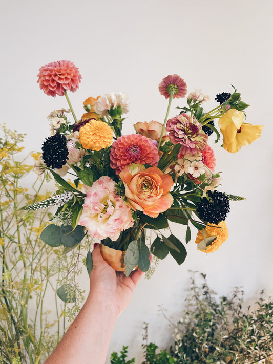 THANKSGIVING CENTERPIECE FLORAL ARRANGING CLASS | SATURDAY 11.22.25 | 3-4:30PM